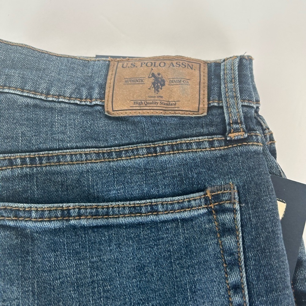 Men’s NWT US Polo Assn.Straight Leg Jeans Slim Fit - Picture 7 of 11